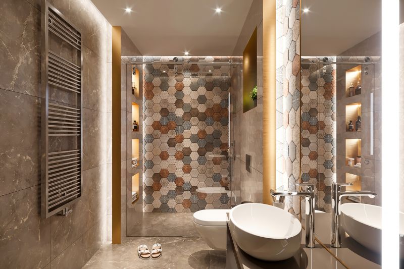 Bathroom wall tiles